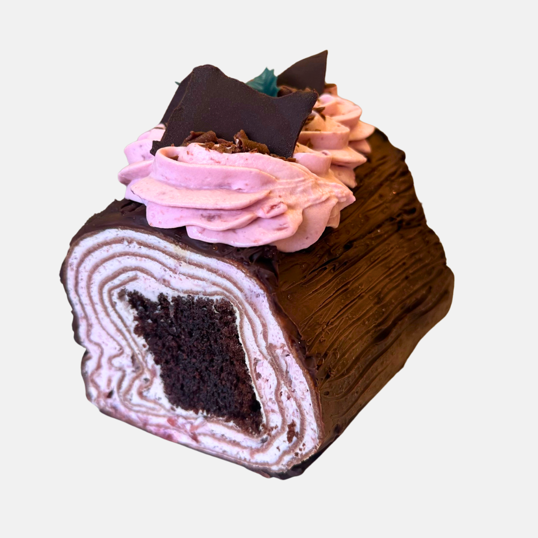 Mini Black Forest Pancake Roll