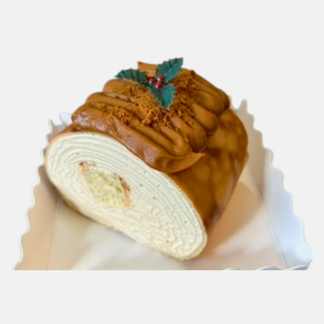 Mini Biscoff Vanilla Pancake Roll