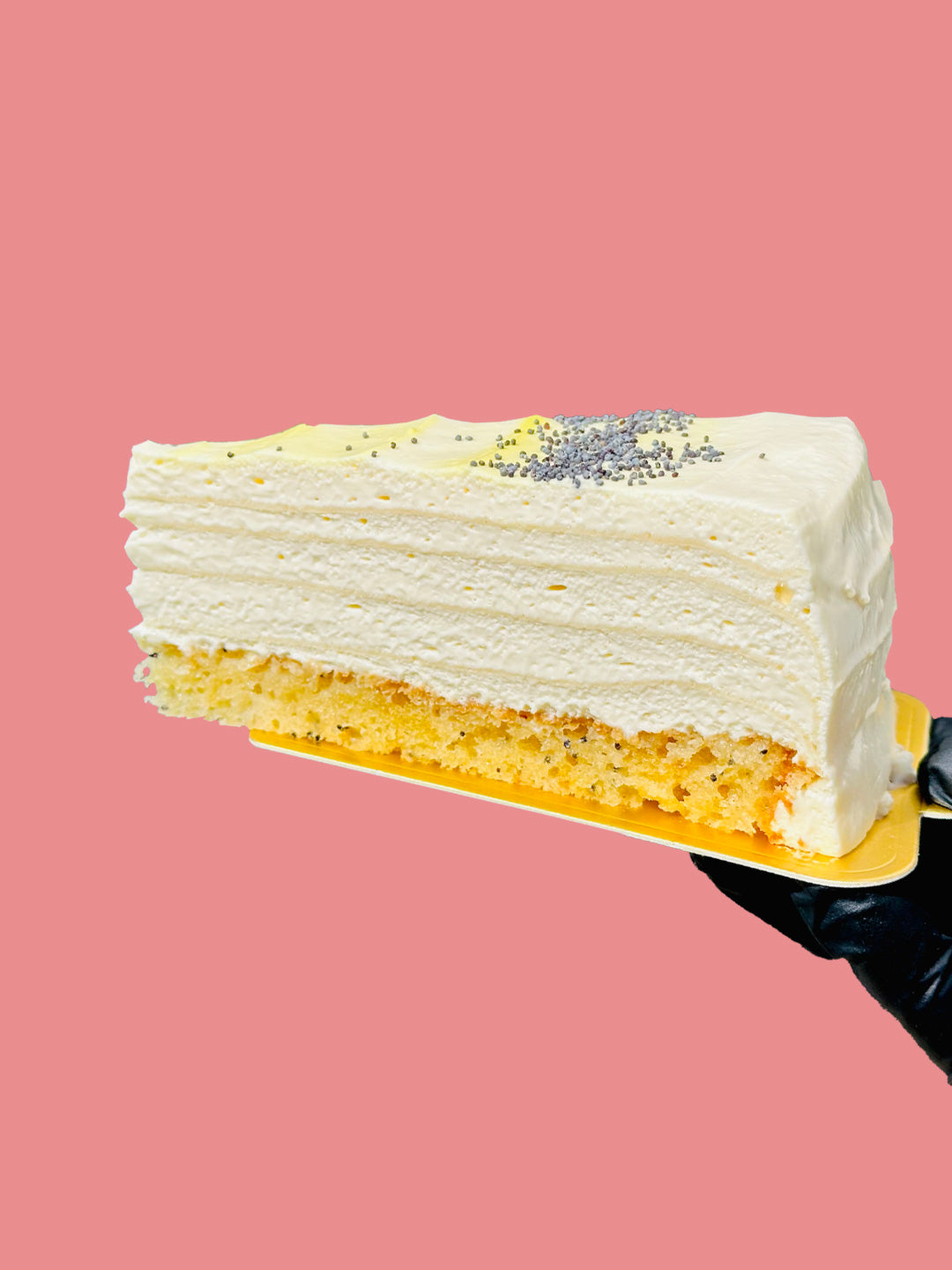 Lemon and Poppyseed pancake cake